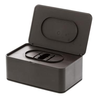 Imagem de YAMAZAKI Home 3256 Home Acrilonitrila butadieno estireno (ABS) Caixa de armazenamento para lenços umedecidos, retangular, tamanho único, marrom