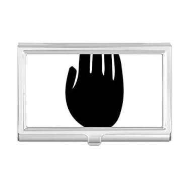 Imagem de Gesture — Carteira de bolso com estampa de contorno preto