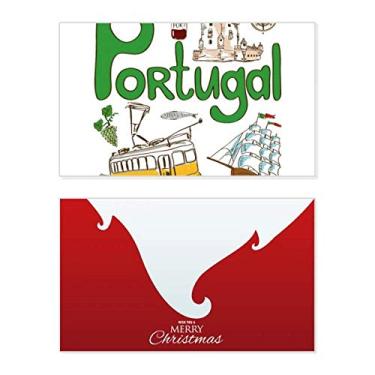 Imagem de Símbolo nacional de Portugal, padrão de marco, feriado, feriado, cartão de felicitações, mensagem de Natal
