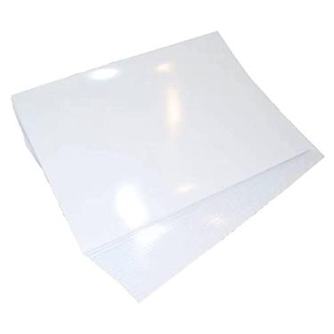 Imagem de Vinil Branco Brilhante Autoadesivo 135g A4 210mmx297mm Pacote 100 folhas