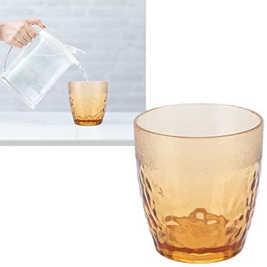 Imagem de Caneca, caneca de acrílico, copo de água grande para restaurantes, bares, festas, escritório em casa (cobre)