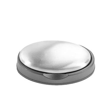 Imagem de Sabonete De Inox Mágico Anti Odor Para As Mãos Tira Cheiro Com Base de Plástico Para Sabonete