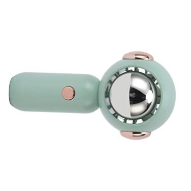 Imagem de BAOK Ventilador portátil, mini ventilador de baixo ruído, porta USB, economia de energia, velocidade do para viagens (verde)