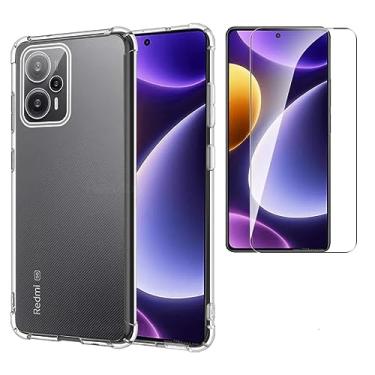 Imagem de Capa Capinha Case + Película 9h vidro Para Xiaomi Redmi Note 12 Turbo 5g - Phone Palace