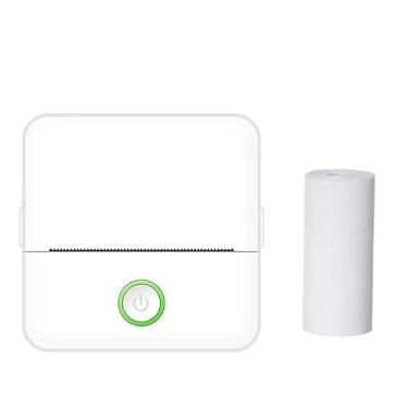 Imagem de Mini impressora térmica portátil sem tinta, impressora térmica portátil sem fio bt, impressora de telefone portátil, nota pegajosa para notas