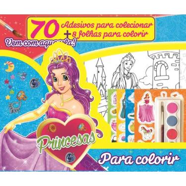 Imagem de Princesas - Para Colorir - On Line