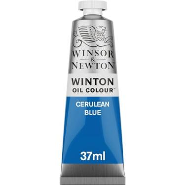 Imagem de Winsor & Newton Tinta óleo Winton, tubo de 37 ml (35,4 g), azul cerúleo