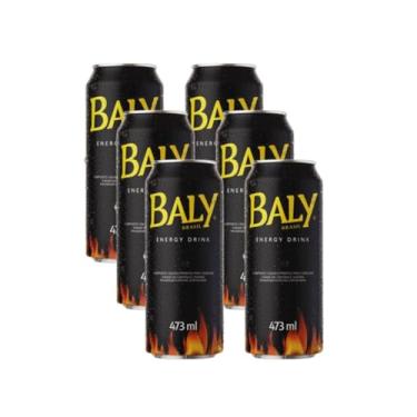 Imagem de Kit c/6un Energético Baly Energy Drink Original lata 473ml