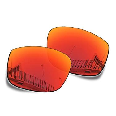 Imagem de Well-aimed Lentes de substituição compatíveis com óculos de sol Native Distiller XD9007 - irídio vermelho polarizado