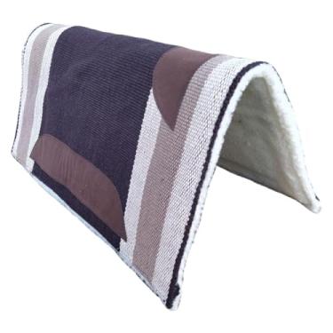 Imagem de Manta Americana De Algodão para Cavalo Trançado com Pelucia