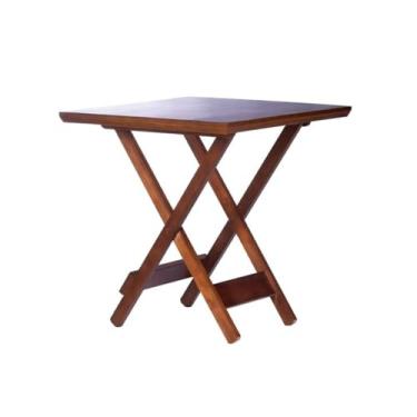 Imagem de Mesa Dobrável Alagoas Sala de Jantar e Área Exterior Mogno