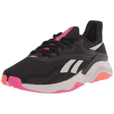Imagem de Reebok Tênis de treino feminino HIIT Tr 3, Preto/cinza puro/rosa orgulhoso, 35