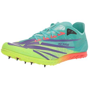 Imagem de New Balance Tênis de corrida masculino XC 5K V6, Cyber Jade/Pixel Green, 43
