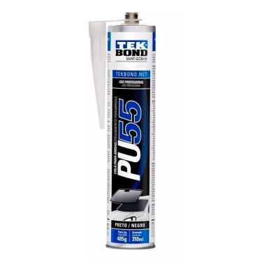 Imagem de Adesivo PU55 Cola Para-brisas Preto 405G/310ML - Tekbond 209040001000