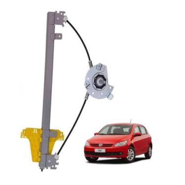 Imagem de Maquina Vidro Manual Vw Gol G5 G6 G7 G8 Traseira Esquerda - Zinni Guel