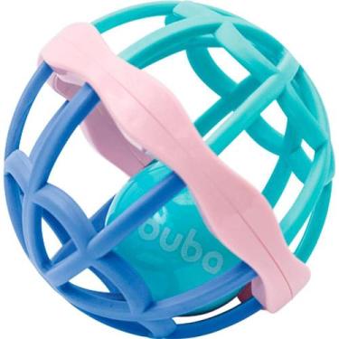 Imagem de Chocalho e Mordedor Baby Ball Cute Colors Rosa Buba