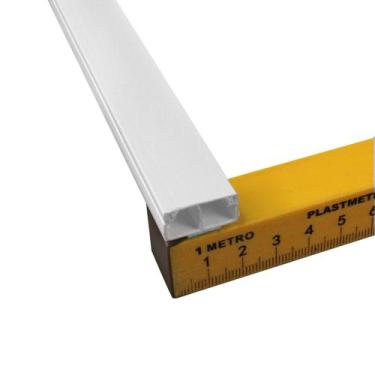 Imagem de Canaleta de PVC Com Fita Dupla Face (Reforçada) 20x10x1000mm Branca Li