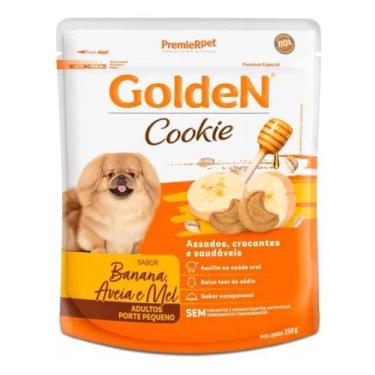 Imagem de Biscoitos Golden Cookie Cães Adultos Banana Aveia E Mel