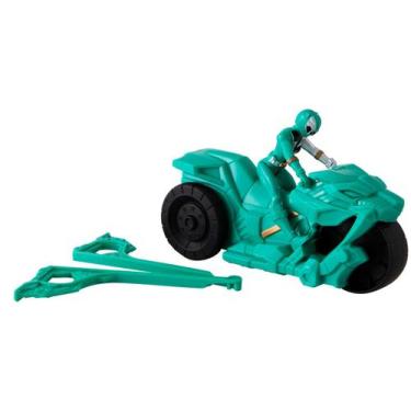 Imagem de Moto de Brinquedo Power Rangers Dino Fury Rip N Go - Sabertooth Roda L