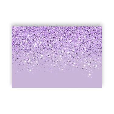 Imagem de Fundo Fotográfico 2,20 x 1,50 - Efeito Glitter Lilas Caindo 003 - Via 