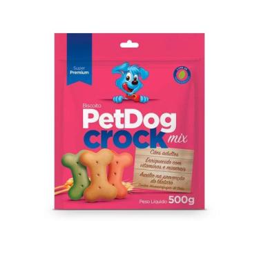Imagem de Petisco PETDOG CROCK MIX 500GR