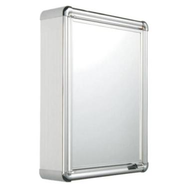 Imagem de Armário Para Banheiro Com Perfil Alumínio 44X58 Cm Lbp13S - Astra