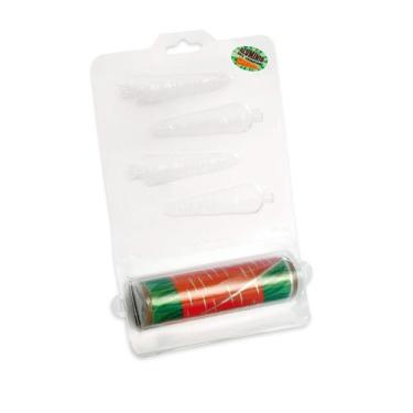 Imagem de Kit Cenourinha com Bobina de 128mm por 10m - 01 unidade - Cromus Pásco