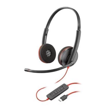 Imagem de Headset Blackwire C3220 USB-C Poly HP, Preto