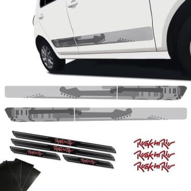 Imagem de Faixa Fox Rock In Rio 2014 + Emblemas E Soleira Da Porta - SPORTINOX, 