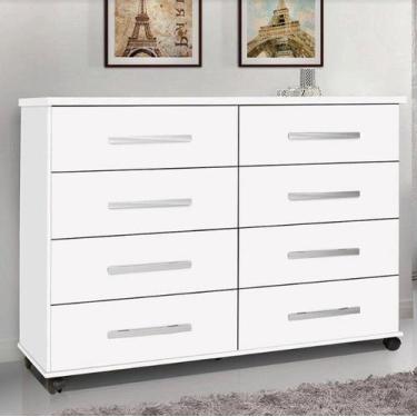 Imagem de Cômoda 8 Gavetas Jade  - Primus, Branco