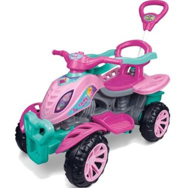 Imagem de Carrinho de Passeio e Pedal Maral Quadriciclo Lady Star 30kg, Rosa