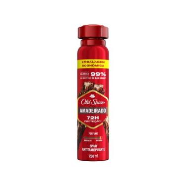 Imagem de Desodorante Spray Antitranspirante Old Spice Amadeirado Masculino 72 H
