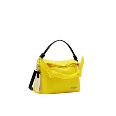 Imagem de Desigual Bolsa de mão de nylon com acessórios, Amarelo, One Size
