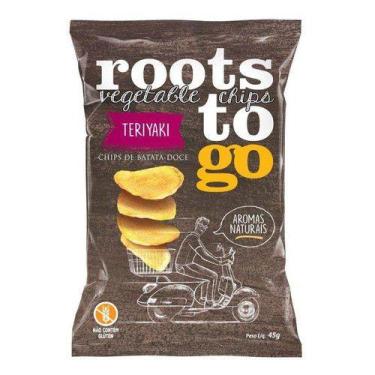 Imagem de Kit C/4 Chips De Batata Doce Teriyaki 45g Roots To Go
