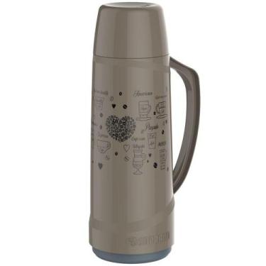 Imagem de Garrafa Termica Cristal 1 Litro Fendi Soprano Alta Qualidade