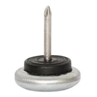 Imagem de Sapata Prego Pé Deslizante P/ Móveis( D28) 36 Unidades - comercial olv