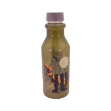 Imagem de Garrafinha de Água Infantil 500 ML Escolar Plasútil, Jurassic World