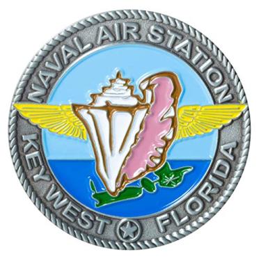Imagem de United States Naval Air Station Key West Challenge Coin