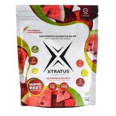 Imagem de Super Beet Xtratus Pré-treino Com Nitrato E Citrulina - 300g, Unico, B