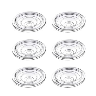 Imagem de JIMOWANG 6 peças de diafragma de silicone compatíveis com TSRETE/kmaier/eulumap/Momcozy S9/S12 bomba tira-leite usável, acessórios de substituição para bomba de leite Momcozy/TSRETE, 6 peças