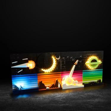 Imagem de Vaodest LED Light for Lego 21340 Tales of The Space Age Set,Design and Configuration Compatible with Model 21340(LED Light Only, Not Building Block Kit)