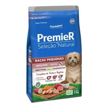 Imagem de Ração Premier Seleção Cão Porte Peq.frango/batata Doce 2,5kg