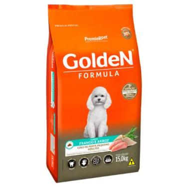Imagem de Golden Fórmula 3,0 kg Frango e Arroz Cães De Porte Pequeno Adultos - G