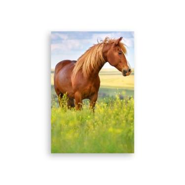 Imagem de Painel De Festa Vertical 1,50 x 2,20 -  Cavalo no Pasto 007 - Via Core