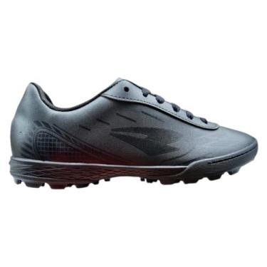 Imagem de Chuteira Society Dray Spedy Infantil Adulto Grama Sintética, Preto, Gr