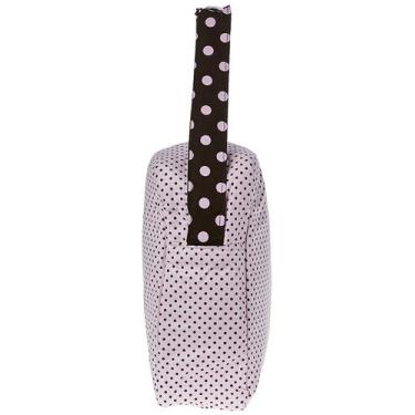Imagem de Bolsa termica - rosa com poa marrom - ALAN PIERRE BABY
