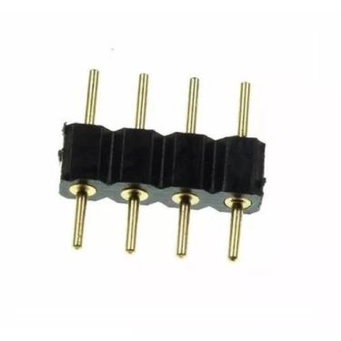 Imagem de Emenda aranha Conector Rgb 4 Vias Macho X Macho P/ Fita Led - SN LEDS