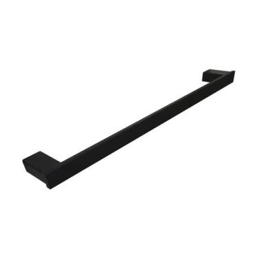 Imagem de Toalheiro Simples - Preto Fosco - Reno