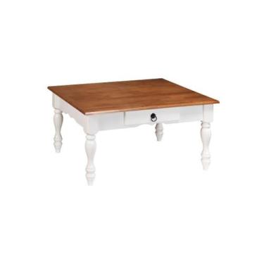 Imagem de Mesa de Centro com Pés Torneados e 1 Gaveta - Tommy Design - Adriano N