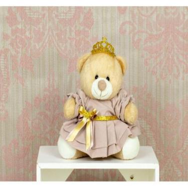 Imagem de URSO DE PELUCIA TEDDE 12 cm - PRINCESA PETIT - CKD CONFECCOES, Rose
